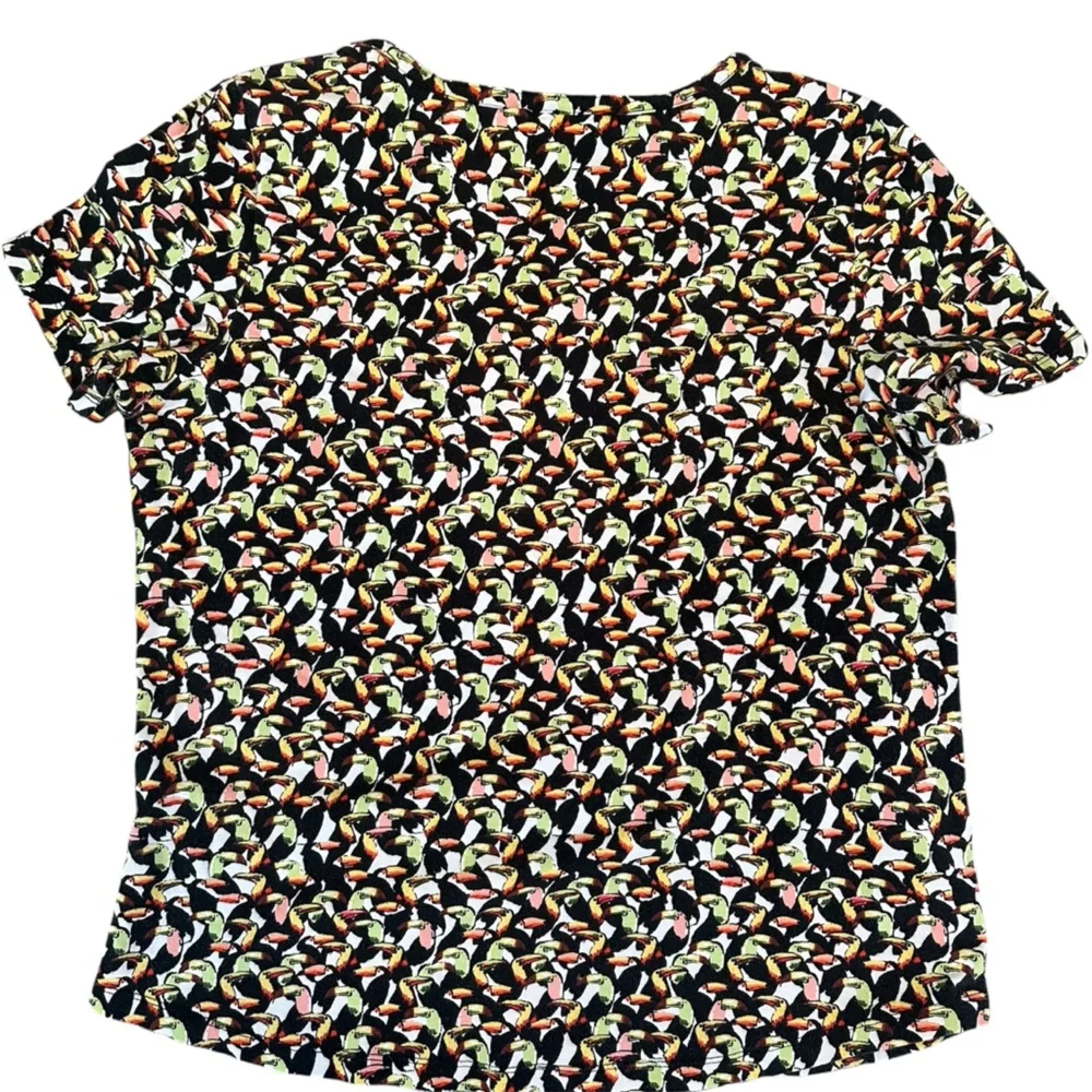 Christopher & Banks Toucan Bird Print Shirt Size XL - Picture 2 of 5